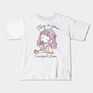 Stay in your comfort zone Kids T-Shirt